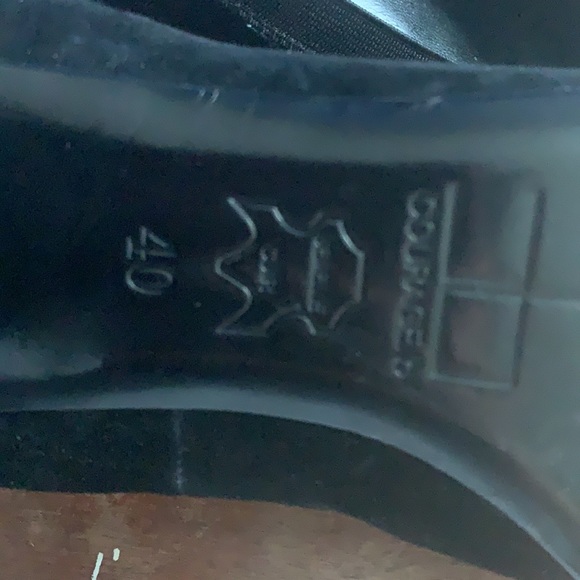 Courage b Noemie Block Heel Black Square Heel Shoe - Picture 11 of 11